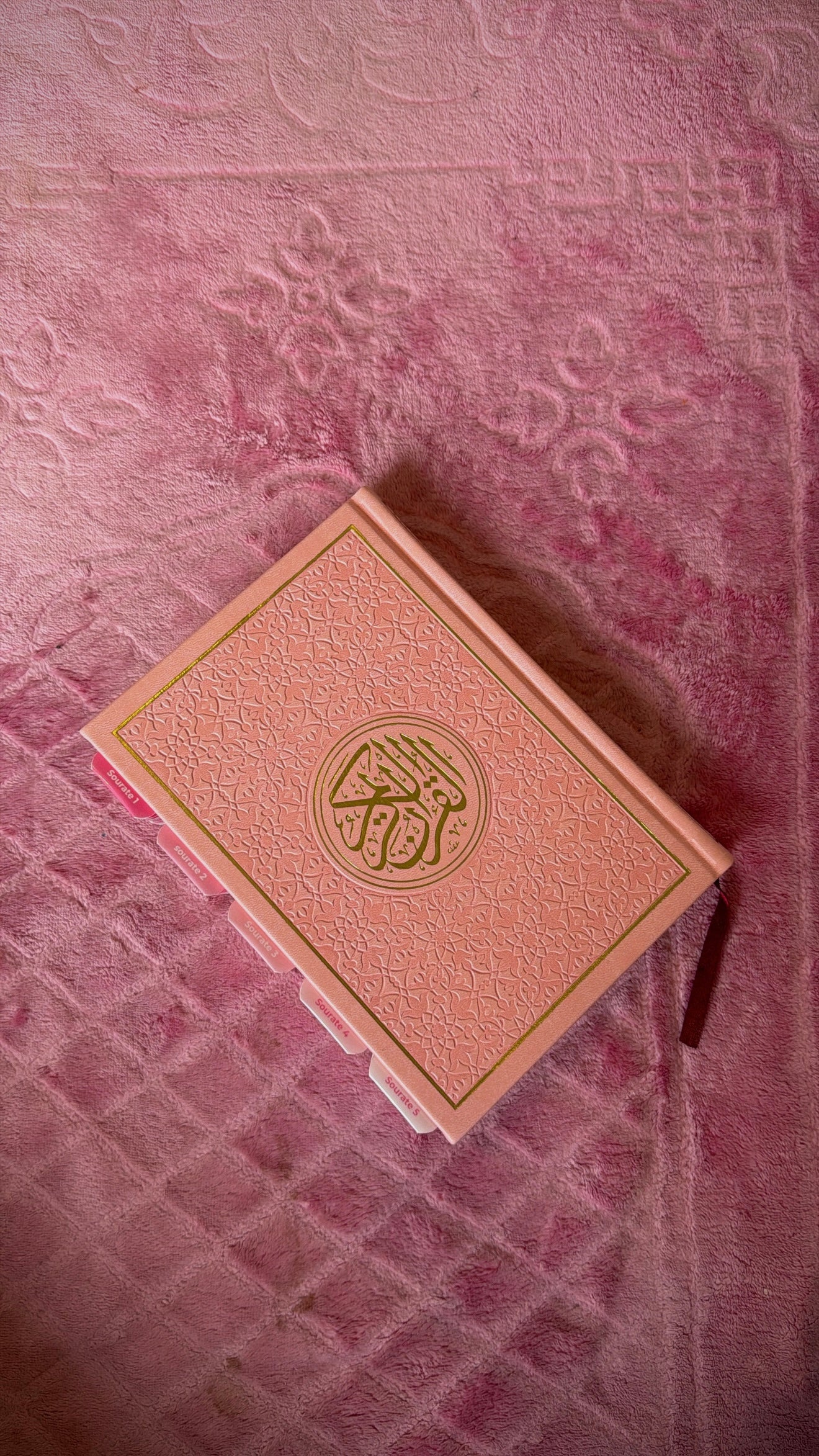 Pack Pink Quran+Surah tabs