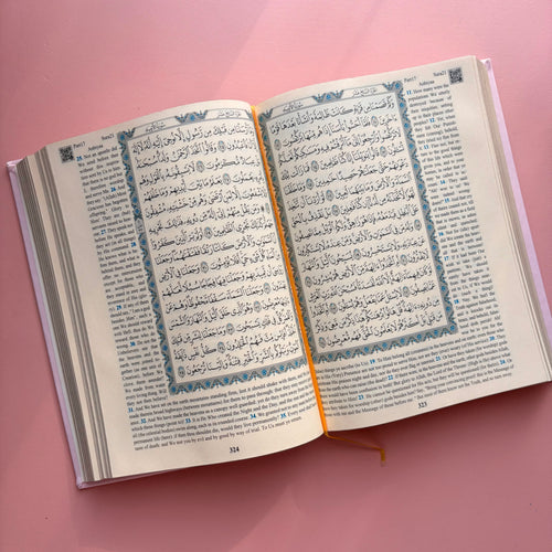 Arabic-English w/ QR Code